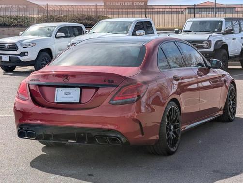 designo Cardinal Red Metallic 2021 Mercedes-Benz AMG C 63 S