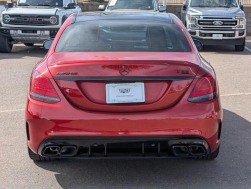 designo Cardinal Red Metallic 2021 Mercedes-Benz AMG C 63 S