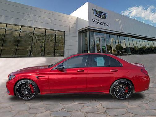 designo Cardinal Red Metallic 2021 Mercedes-Benz AMG C 63 S