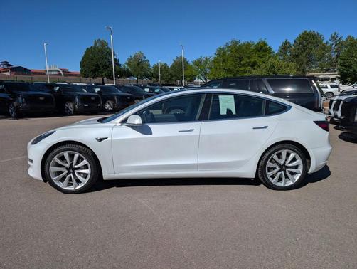 Pearl White Multi 2019 Tesla Model 3 Long Range