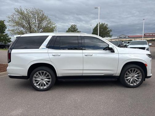 Crystal White Tri-Coat 2022 Cadillac Escalade Premium Luxury