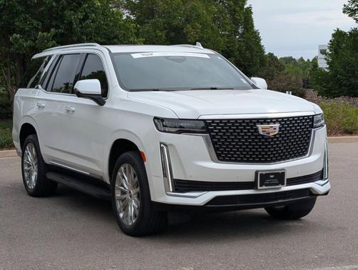 Crystal White Tri-Coat 2022 Cadillac Escalade Premium Luxury