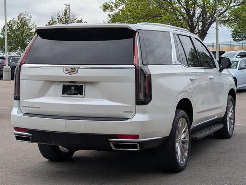 Crystal White Tri-Coat 2022 Cadillac Escalade Premium Luxury