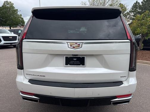 Crystal White Tri-Coat 2022 Cadillac Escalade Premium Luxury