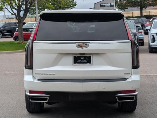 Crystal White Tri-Coat 2022 Cadillac Escalade Premium Luxury