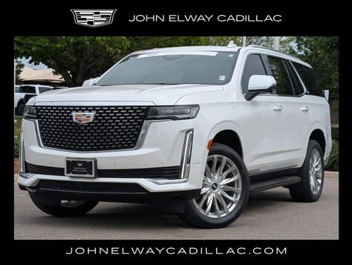 Crystal White Tri-Coat 2022 Cadillac Escalade Premium Luxury