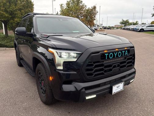 Midnight Black Metallic 2026 Toyota Sequoia TRD Pro