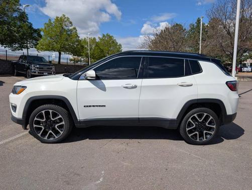 White Clearcoat 2018 Jeep Compass Limited