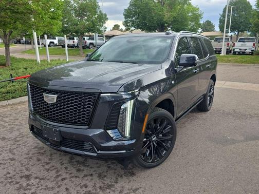 Galactic Gray Metallic 2026 Cadillac Escalade Platinum Sport