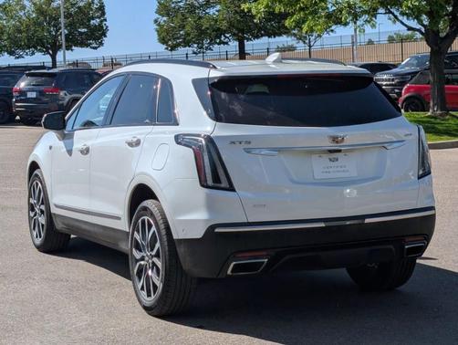 Crystal White Tri-Coat 2023 Cadillac XT5 Sport