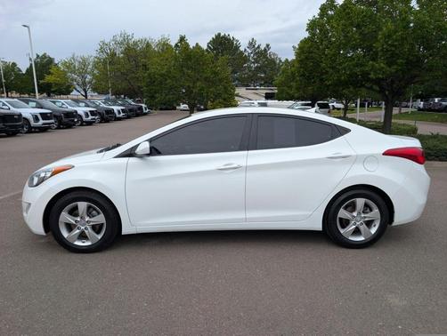 Shimmering White 2012 Hyundai ELANTRA GLS