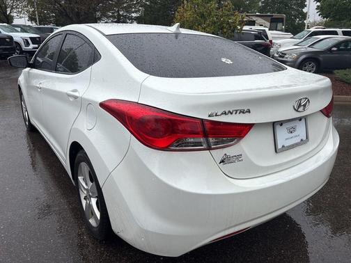 Shimmering White 2012 Hyundai ELANTRA GLS