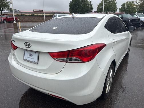 Shimmering White 2012 Hyundai ELANTRA GLS