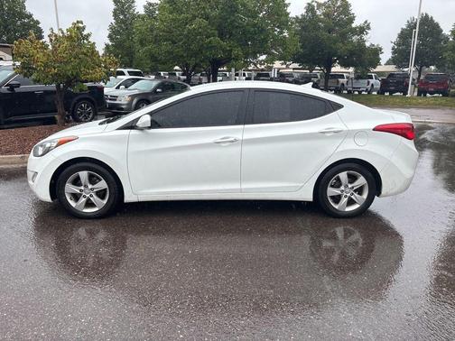 Shimmering White 2012 Hyundai ELANTRA GLS