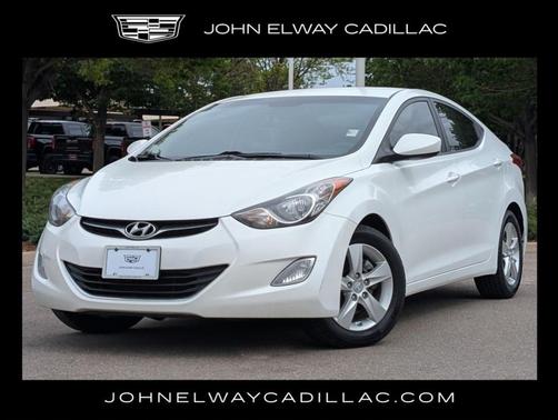 Shimmering White 2012 Hyundai ELANTRA GLS