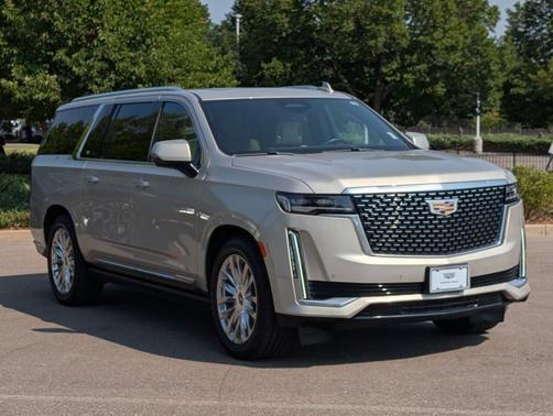 Sandstone Metallic 2021 Cadillac Escalade ESV Premium Luxury