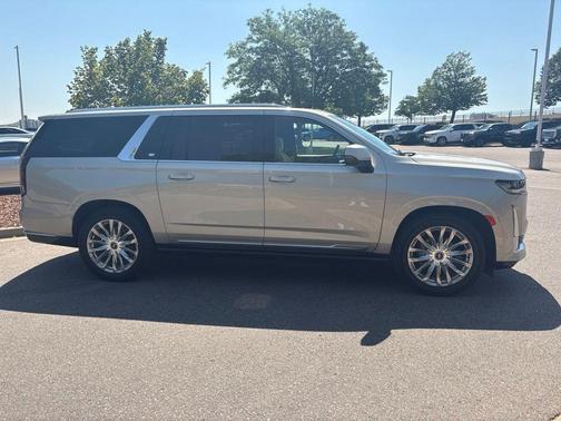 Sandstone Metallic 2021 Cadillac Escalade ESV Premium Luxury