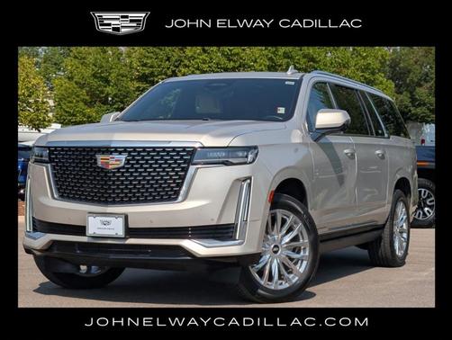 Sandstone Metallic 2021 Cadillac Escalade ESV Premium Luxury