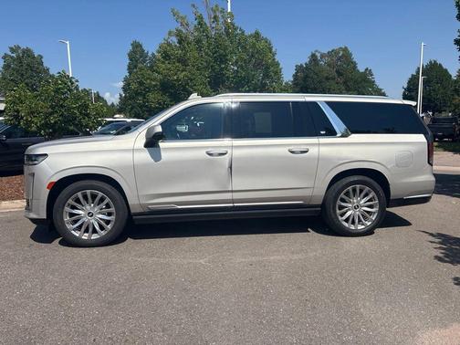 Sandstone Metallic 2021 Cadillac Escalade ESV Premium Luxury