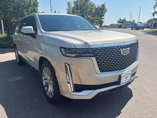Sandstone Metallic 2021 Cadillac Escalade ESV Premium Luxury