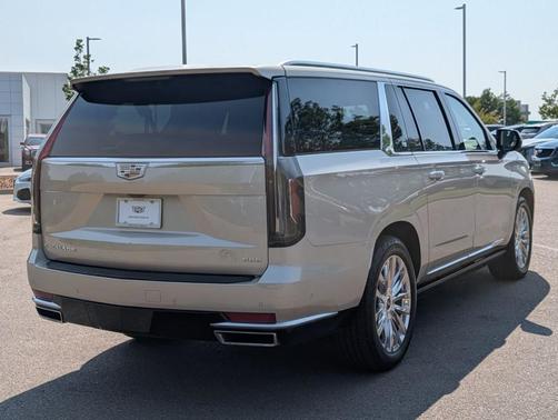 Sandstone Metallic 2021 Cadillac Escalade ESV Premium Luxury