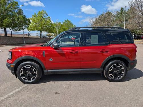 Chili Pepper Red 2022 Ford Bronco Sport Outer Banks
