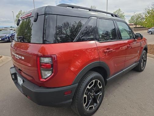 Chili Pepper Red 2022 Ford Bronco Sport Outer Banks