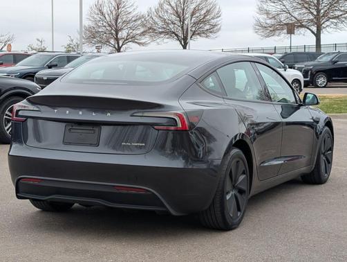 Black 2025 Tesla Model 3 Long Range