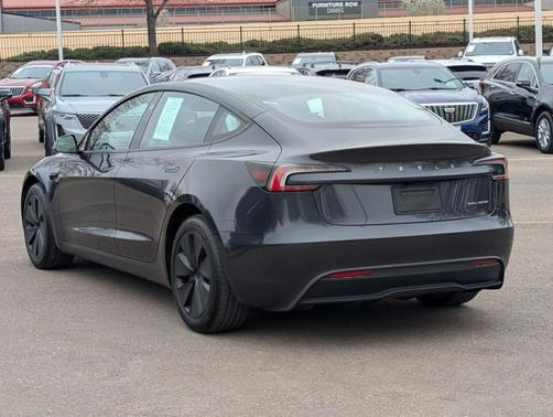 Black 2025 Tesla Model 3 Long Range