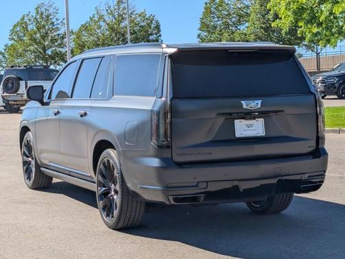 Galactic Gray Metallic 2026 Cadillac Escalade ESV Platinum Sport
