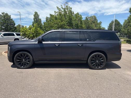 Galactic Gray Metallic 2026 Cadillac Escalade ESV Platinum Sport