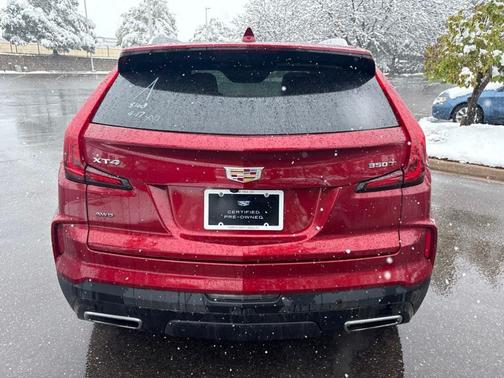 Radiant Red 2025 Cadillac XT4 Premium Luxury