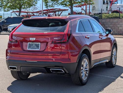 Radiant Red 2025 Cadillac XT4 Premium Luxury