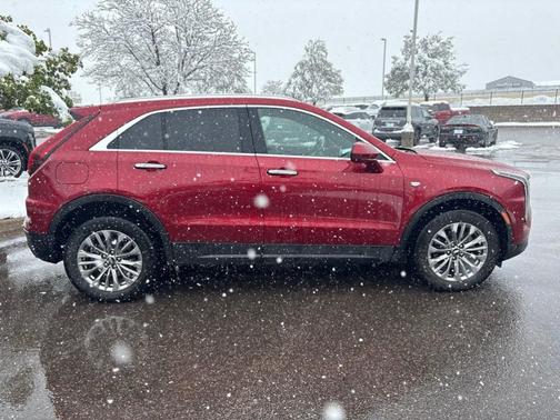 Radiant Red 2025 Cadillac XT4 Premium Luxury