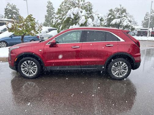 Radiant Red 2025 Cadillac XT4 Premium Luxury