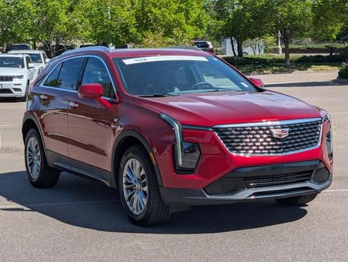 Radiant Red 2025 Cadillac XT4 Premium Luxury