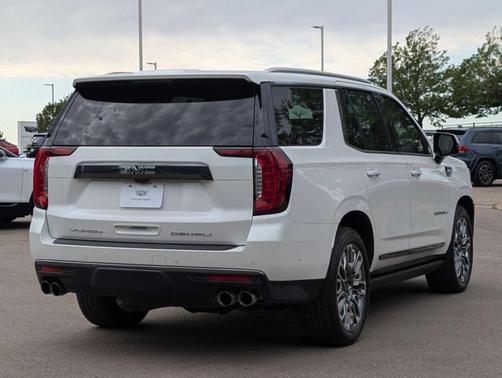White Frost Tri-Coat 2024 GMC Yukon Denali Ultimate