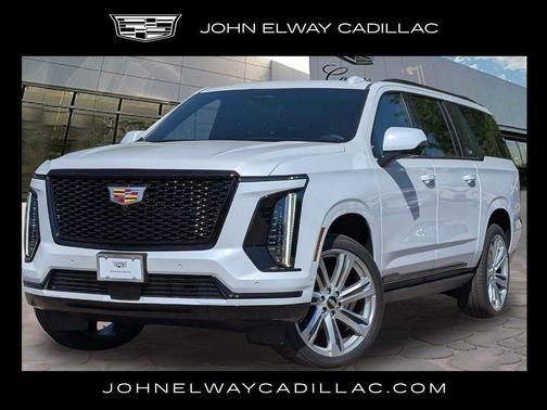 Vibrant White 2026 Cadillac Escalade ESV Sport