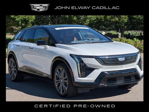 Crystal White Tri-Coat 2025 Cadillac OPTIQ Sport