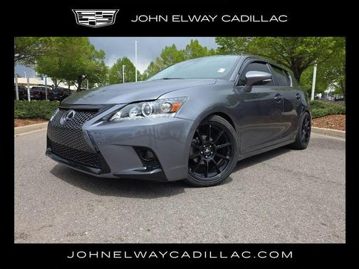 Gray 2017 Lexus CT 200h Base
