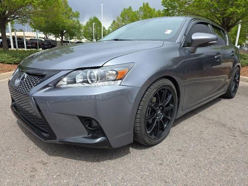 Gray 2017 Lexus CT 200h Base