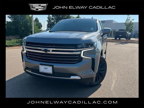 Steel Metallic 2021 Chevrolet Tahoe LT