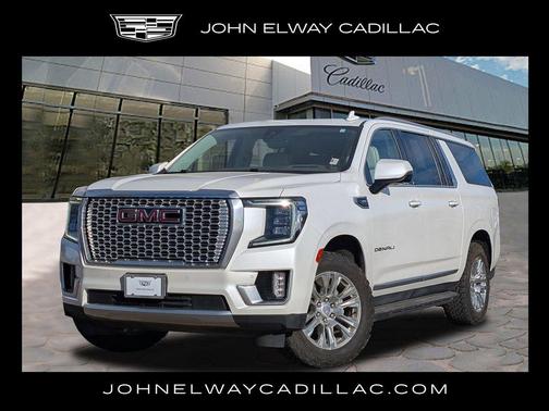 White Frost Tri-Coat 2021 GMC Yukon XL Denali