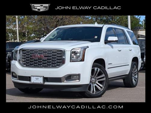 Summit White 2019 GMC Yukon Denali