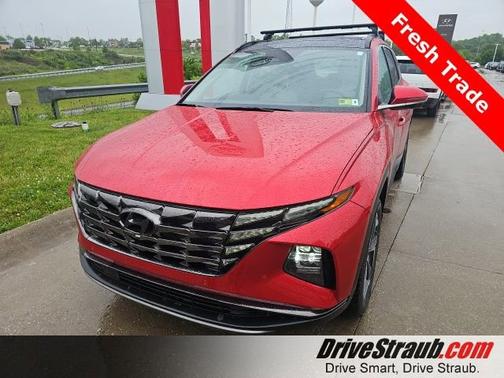 Red 2023 Hyundai TUCSON Limited
