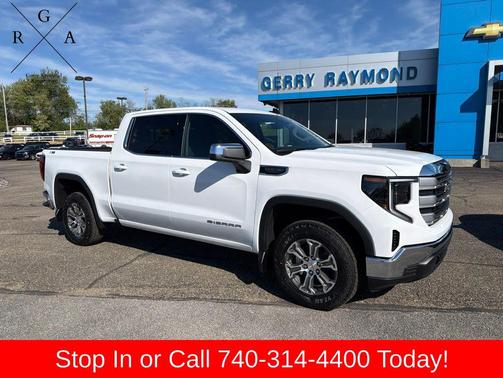Summit White 2026 GMC Sierra 1500 SLE