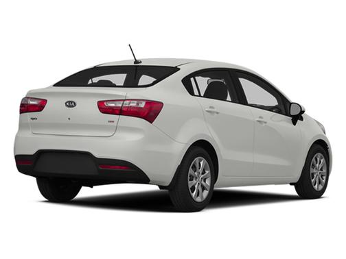 Clear White 2014 Kia Rio LX