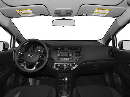 Clear White 2014 Kia Rio LX