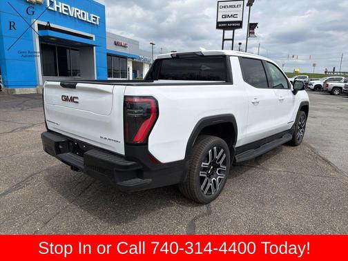 Summit White 2026 GMC Sierra EV Standard Range Elevation