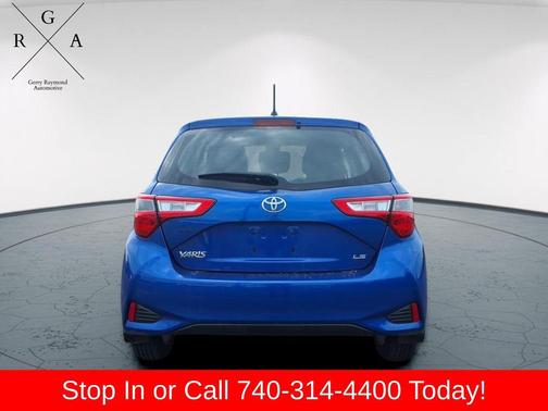 Blue 2018 Toyota Yaris LE